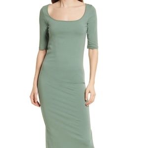 Vero Moda Scoop Neck Maxi Dress, Laurel Wreath, Scoop neck, M/P‎